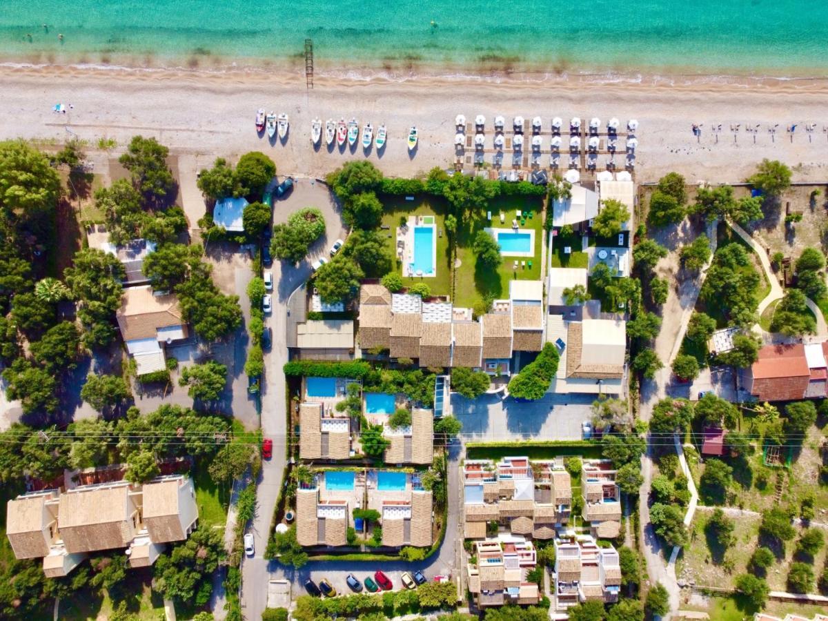 Barbati Beach Minivillas With Pool By Dadovillas Exterior foto