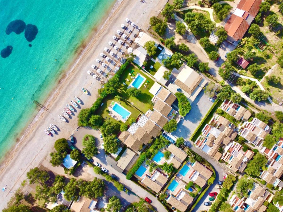 Barbati Beach Minivillas With Pool By Dadovillas Exterior foto