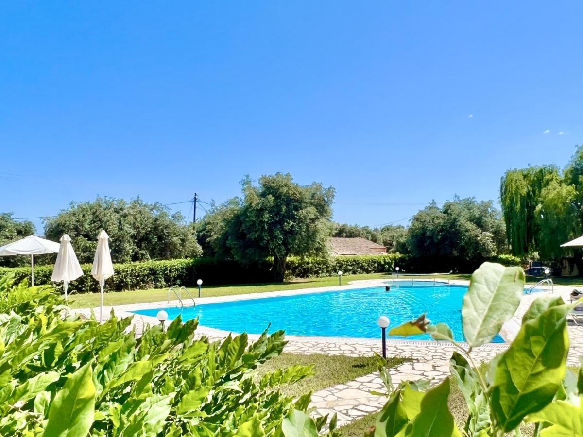 Barbati Beach Minivillas With Pool By Dadovillas Exterior foto