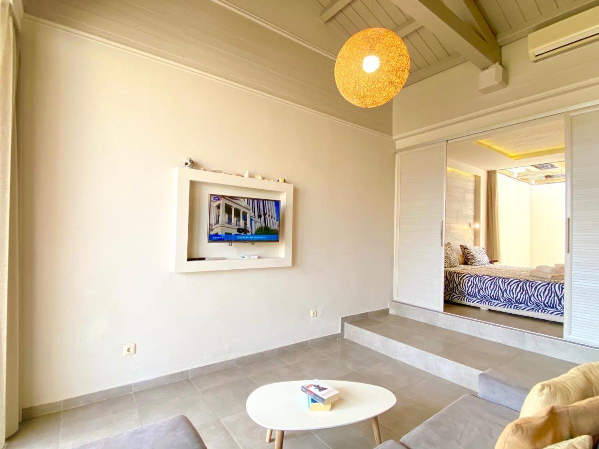 Barbati Beach Minivillas With Pool By Dadovillas Exterior foto