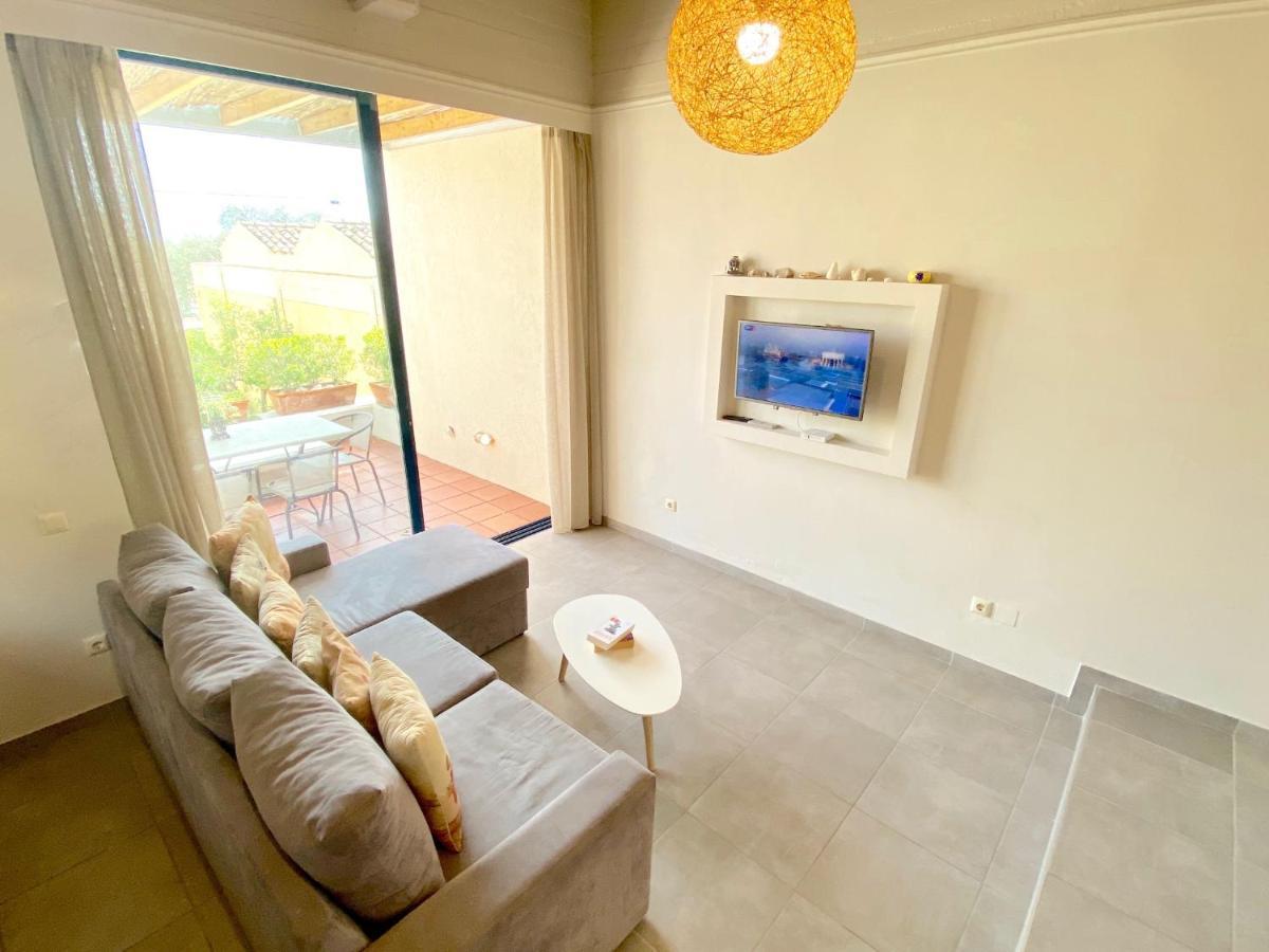 Barbati Beach Minivillas With Pool By Dadovillas Exterior foto